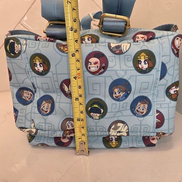 Loungefly Nickelodeon Avatar: The Last Airbender Print Square Mini Backpack NEW - Picture 8 of 9